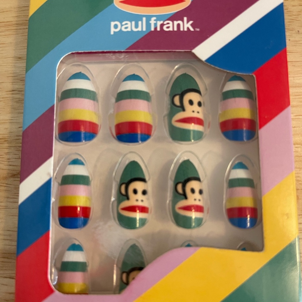 Paul Frank Striped Nail Set